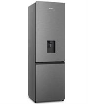Hisense 263L Combi Fridge Freezer Inox with Water dispenser