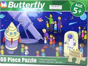 Butterfly 60Pc At The Planetarium Wooden Puzzle