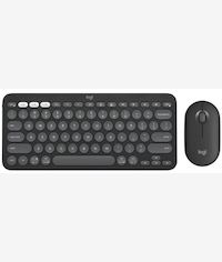 Logitech Pebble 2 Keyboard & Mouse Combo - Black