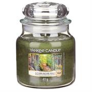 Yankee Candle Autumn Nature Walk Medium Jar Retail Box No