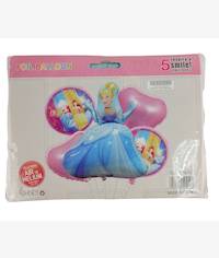 Casey 5pc Princess Themed Birthday Balloon Set