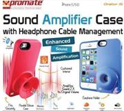 Promate Black  Orator-I5-Sound Amplifier case