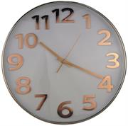 Casey Wall Clock Rose Gold
