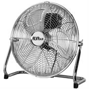 Alva Air 50cm High Velocity Chrome Floor Fan