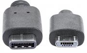 Manhattan USB TypeC Male to MicroB Male Cable