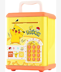 Casey Pokémon Go Inspired Electronic ATM Money Safe Box