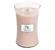 Woodwick Vanilla & Sea Salt Large Candle Jar