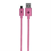 Whizzy Pink Extra Long Micro USB Charge And Data Sync Cable