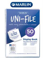 Marlin A4 All Purpose 50 Page UniFile Display Book